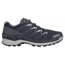 Lowa Hiking-Travel Shoes Innox Pro Low GTX (All-Terrain, Synthetic/Textile, Waterproof) Steel Blue/White Men